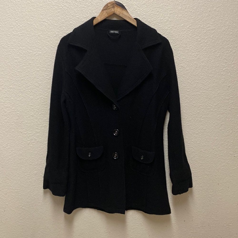 Gerry Weber Wool Knit Jacket Size 10